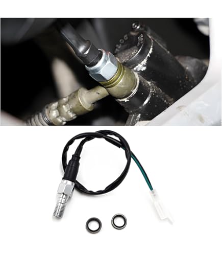 Keenso Bremslichtschalter Hydraulisch - 10x1,25mm Für Motorrad & Roller