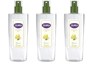 Duru Citron Cologne Limon Kolonya Vaporisateur Flacon Pompe 150 ml (3 pcs)