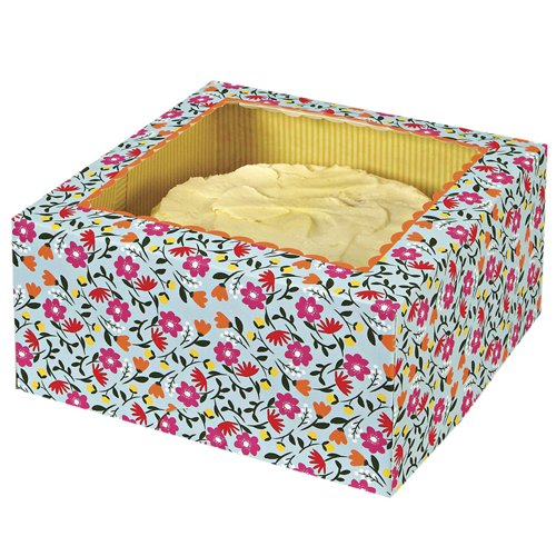Meri Meri Floral Pattern Large Cake Box and Cake Board, by Meri Meri