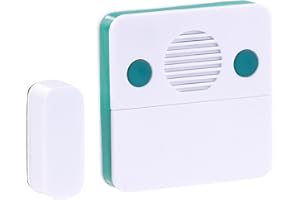 VisorTech Kühlschrank Alarm: Universal-Türschließ-Erinnerungs-Alarm mit 15/30 Sekunden Auslösezeit (Kühlschranktür Alarm, Küh