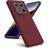 CONSTRAIN - Xiaomi Redmi Note 15 Pro ile uyumlu 4G Kamera Korumalı Mat Renkli Esnek Yumuşak Silikon Kılıf - Bordo