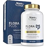 Darmkur Probiotika Kulturen Komplex für Darmsanierung - Mit Lactobacillus & Bifidobakterien - Darmbakterien hochdosiert - 23 