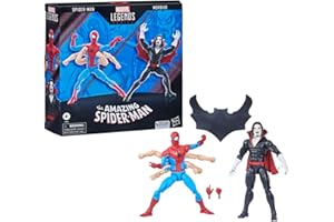 Hasbro The Amazing Spider-Man Marvel Legends pack 2 figurines Spider-Man & Morbius 15 cm