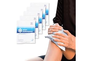 IEA Medical Compresa fría instantánea (15,3 x 12,7 cm) 5 piezas | Compresas frías desechables para uso externo | compresa fría | compresas frías | fácil aplicación