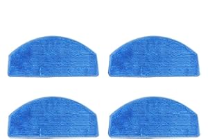 Oniissy Trapeador lavable para almohadillas para Tikom G8000 Pro/para HONITURE G20 Robot Aspirador (4 piezas)