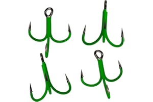 MADCAT MAD Cat A-Static Treble 6x Hook Gr. 2/0; 4 Stk.
