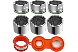 SHSMPXOY Aireador Grifo M22/M24 Filtro Grifo de Lavabo de Cocina 6 Piezas Boquilla Grifo Cocina Filtro para Grifo Filtro Grifo Cocina para Baños y Cocinas