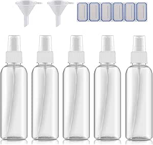 Flaconi spray per profumo in vetro da 30 ml con tappi in legno