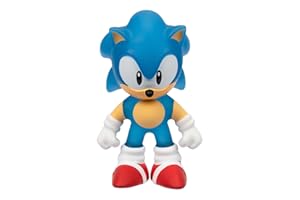 BANDAI Heroes of Goo JIT Zu Figura de Acción - Sonic The Hedgehog, superveloz y elástico, ¡estíralo, apriétalo y lánzalo a la acción! Diversión antiestrés para niños CO42745