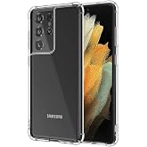 Zore Galaxy ile uyumlu S21 Ultra Kılıf Nitro Anti Shock Silikon Renksiz