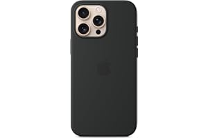 Apple Coque en Silicone avec MagSafe pour iPhone 16 Pro Max - Noir ​​​​​​​