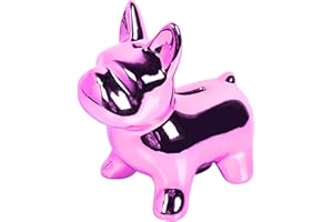 GOPIGITO Huchas Originales para Niños Adultos, Infantil Hucha Cerdito, Personalizada Boda Hucha Grande, Cajero para Ahorrar, Originales Regalos para Parejas, Festivales, Alcancias para Adultos (Rosa)