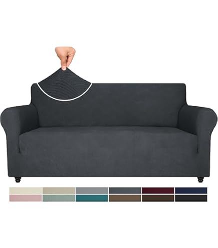 Divano In Pelle YSTELLAA Copridivano Velluto Posti Con Braccioli