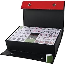 HOT Games Set De 4 Soportes De Lujo Para Mah Jong | Estantes De Madera Natural De 38 Cm Con Doble Repisa