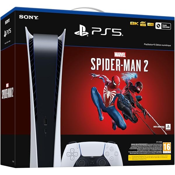 Console PS5 Édition Limitée Spider-Man 2 - Neuve Scellée - Collector Sony