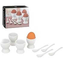 Coquetiers Inox Empilables - Lot De 8 Pour œufs à La Coque, Lave-vaisselle Safe