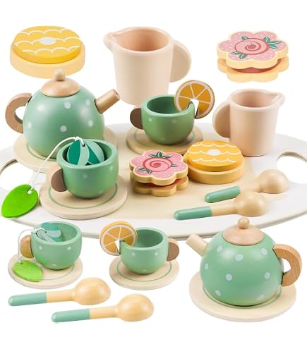 Jouet Bois Couvert Vaisselle Pour Dinette Enfant,Cuisine Jeux Accessoire Aliment Nourriture,Jouet Éducatif Éveil Montessori,Cadeau Anniversaire Pâques Halloween Noël Garçon Fille Bébé 3+ | Rakuten