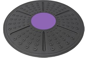 tinysiry Wobble Balance Board, Balance Board Massage Contact Design Antiscivolo Forma rotonda Fitness Vita Twisting Board per allenamento Core Trainer Terapia fisica e palestra