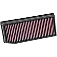 K&N Engine Air Filter: High Performance, Premium, Washable, Panel Filter: 2012-2019 (Dokker, Duster, Lodgy, Logan, Sandero, Vesta, Captur, Clio IV, SAMSUNG QM3), 33-3007