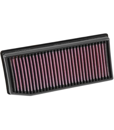 K&N vervangingsfilter compatibel met Dacia Logan 1.2 2013-, Sandero 1.2 2009- / Renault Clio 1.2 2005-, Modus 1.2 2004-2013, Twingo 1.2 excl. Turbo 2004-2014 (33-2925