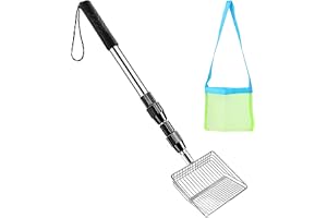 Sandsikt, bärbar med nätväska | Mesh snäckskal Scooper för strand för jakt och siktning samla strandkamning hav kust semester