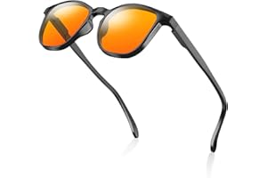 SURFOU Gafas Luz Azul para Hombre y Mujer, Filtro para Ordenador, TV y Móvil, Gaming y Lectura, Reducción de Fatiga Visual, Montura Cómoda y Ligera, Sin Graduación