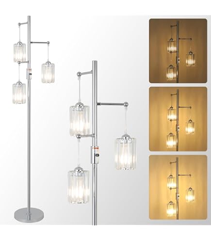 Vloerlamp Trend 2-lichts zwart met nikkel van Highlight kopen Vloerlamp Trend 2-lichts zwart met nikkel van Highlight kopen