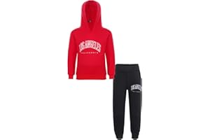 JEATHA Conjunto deportivo Unisex Niños traje deportivo de manga larga y Pantalones Largos de Deportivos Ropa de Otoño Invierno