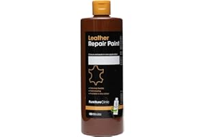 Furniture Clinic Pintura y Tinte Para Reparación de Cuero | Colorante Autosellante Para Una Reparación Rápida y Fácil | Adecuado Para Sofás, Asientos de Coche, Zapatos, Bolsos y Más