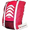 Salzmann Reflective Rucksack Cover | High Visibility, Waterproof, Weatherproof | Made with 3M Scotchlite
