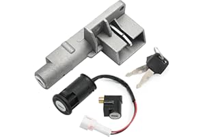 JUUDDENPARTS Aluminium Motorcycle Key Ignition Switch Set, Motorcycle Ignition Switch Set, Ignition Starter Switch Lock Key Set Replacement for Talaria Sting Electric Dirt Bike