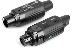 AROMA Trådlös XLR Trådlös Mikrofon Sändare och Mottagare