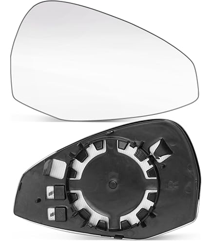 Specchio Retrovisore Destro Riscaldato Con Piastra Per Citroen C4 Grand Picasso E SpaceTourer (2013-2023) – Vetro Di Ricambio Bianco