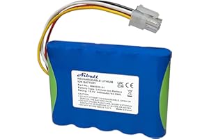 Aibatt Batterie 3400mAh,pour Husqvarna Automower 310,315,315X,Aussi pour Gardena Sileno R100Li, R130Li, R160Li,Sileno+,Compatible avec 584 82 28-01,584 82 28-02,584 85 28-01,589 58 62-01 Batterie