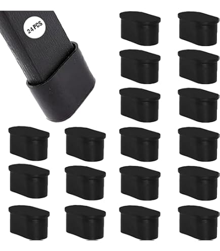 Stuhlbeinschoner Aus Gummi - 10 Stück Transparente Möbelfüße Für Boden-Schutz