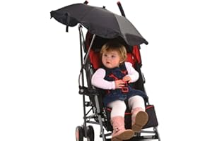 Red Kite Universal Parasol with Multi Clamp - Black