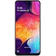 Samsung Galaxy A50 Smartphone (16,3 cm (6,4 pollici), 128 GB di memoria interna, 4 GB di RAM, colore nero, versione tedesca