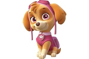 SOLO SIGNS UK Paw Patrol Skye - Adesivo da parete in vinile stampato per cameretta dei bambini (extra large 650 mm x 880 mm)
