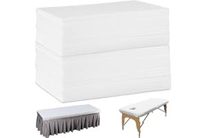 100 stycken engångs lakan, engångs massagesängar dyna 80 x 180 cm | Massagebordsöverdrag lakan, fleecetyg engångslakan lakan, lakan lakan för skönhetssalong spa sjukhussängar
