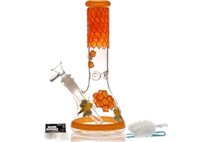 BONGBONGBONG Glass bong, bong pipe water bongs for smoking bong bowl 14.5mm height 32cm 520g recycling tornado Filter glass water bong hookahs Oil Rig bongs Send cleaning brush