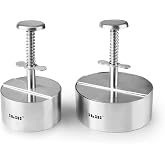 IBILI - I-CHEF Hamburger Mould, 9 cm diameter, Stainless Steel