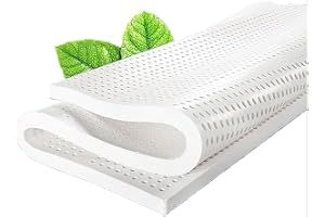 100% naturlatex, supermjuk, bäddmadrass i premium naturlatex, överdrag i ekologisk bomull, inga kemikalier i memoryskum, avlastar axlarna,1in,200x210cm(79x83in)