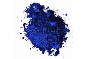 Lovelegis Pigment en Poudre - Huile - Tempera - fresques - encaustique - colorants - colorés - 100 g - Bleu Ciel
