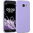 kwmobile Case Compatible with Samsung Galaxy A5 (2017) Case - Soft Slim Protective TPU Silicone Cover - Lavender