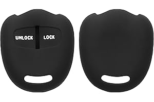 kwmobile Pokrowiec na klucze kompatybilny z kluczem samochodowym Mitsubishi z 2 przyciskami, miękki silikonowy pokrowiec ochronny na kluczyki samochodowe, czarny