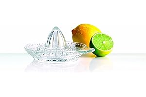 KAWAYY Luminarc Lemon Squeezer 12cm Classic Design Clear Glass Lime Juice Extractor Manual Citrus Juicer Orange Press Hand Tool