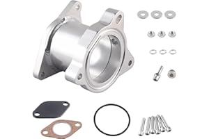 Hugwish Kit De Suppression Egr 2.0 Tdi 1.9tdi Pour Mk5 Mk4 Mk2 A3 A4 A4 A6 Q5, Vanne Egr Vanne 57mm, Tuyau De Rechange Pour Valve Egr