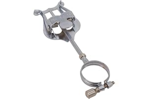 SHOWKING Clarinette Marching Lyre, Argent – Fanfare Support pour Clarinette/Parade Musique Support – Klangbeisser