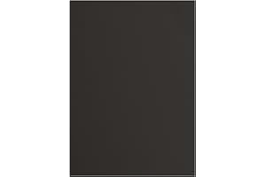 VAESSEN CREATIVE Florence Papier Cartonné Noir Rugueux - A4-10 feuilles - 216 g/m² - Papier pour Scrapbooking, Carterie, Perforation et Faire Part de Mariage