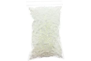 KIRALOVE Perline da stirare gioco creativo - compleanno bambine - perline a fusione - idea regalo originale - 1000 pezzi - natale - 3d - 5 mm - creare gioielli colore bianco